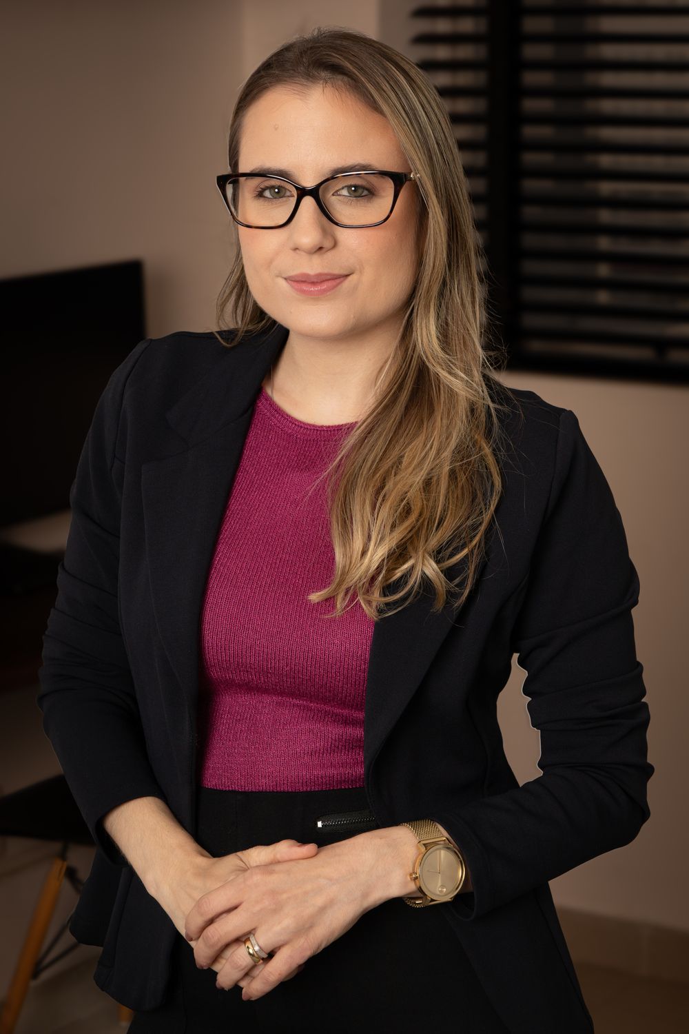 Emmanuely De-Nardin em seu consultório